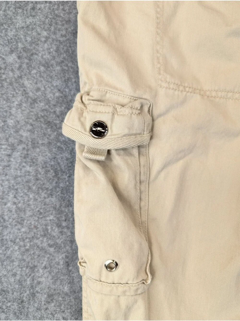 Lauren Ralph Lauren Womens 12 Khaki Cargo Hiking Pants Straight Leg Lightweight - Picture 5 of 12